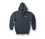 Dustoff AK V2 Zip Hoodie — Navy, front