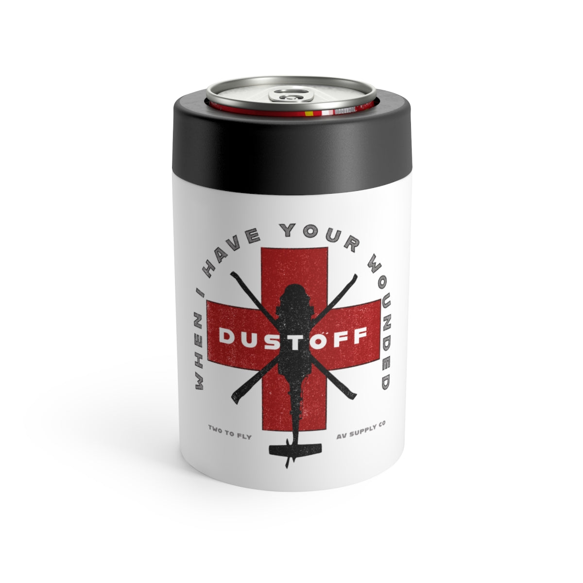 DUSTOFF Can Cooler — front