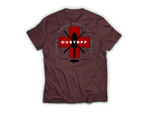 DUSTOFF T-Shirt V1 — Maroon, back