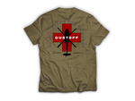 DUSTOFF T-Shirt V1 — Tan499, back