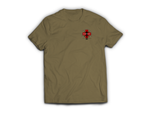 DUSTOFF T-Shirt V1 — Tan499, front