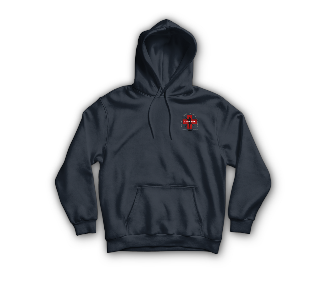 Dustoff Hoodie — Navy, front