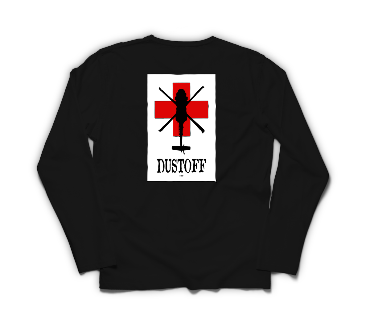 DUSTOFF V2 Long Sleeve — Black, back
