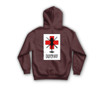 DUSTOFF V2 Hoodie — Maroon, back