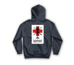 DUSTOFF V2 Hoodie — Navy, back