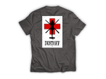 DUSTOFF V2 T-Shirt — Charcoal, back