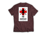 DUSTOFF V2 T-Shirt — Maroon, back