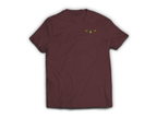 Fly Till I Die T-Shirt — Maroon, front