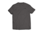 Fly Till I Die T-Shirt — Charcoal, front