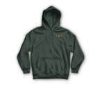 Fly Till I Die Hoodie — Forrest Green, front