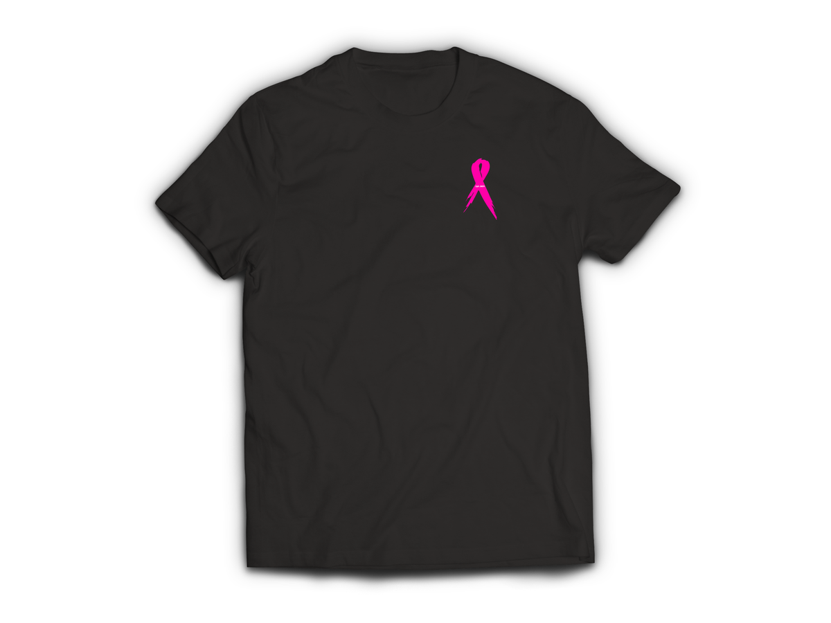 Fuck Cancer Charity T-Shirt — Black, front