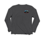 Get Lost V2 Long Sleeve — Dark Heather, front