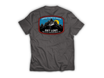 Get Lost V2 T-Shirt — Charcoal, back