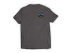 Get Lost V2 T-Shirt — Charcoal, front