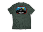 Get Lost V2 T-Shirt — Forrest Green, back