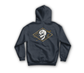 Gunfighters Zip Hoodie — Navy, back