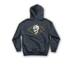 Gunfighters Zip Hoodie — Navy, back