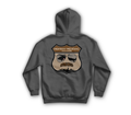Highway 63 Hoodie — Charcoal, back