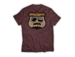 Highway 81 T-Shirt — Maroon, back
