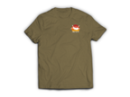 Hooker Fire Service T-Shirt — Tan499, front