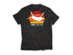 Hooker Sunset T-Shirt — Black, back