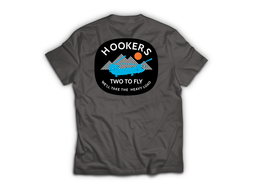 HOOKERS — Charcoal, back
