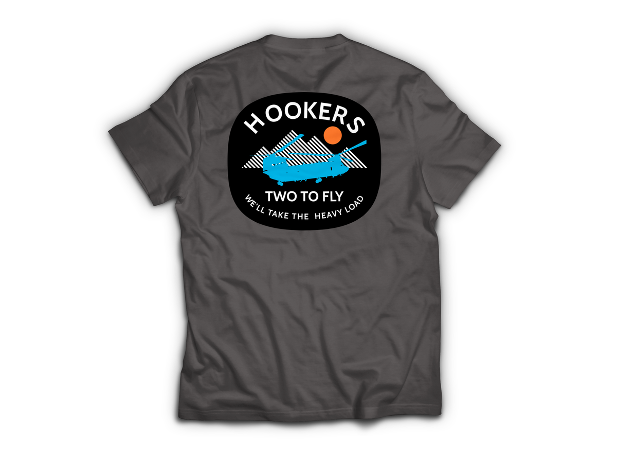 HOOKERS — Charcoal, back