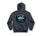 Hookers Zip Hoodie — Navy, back