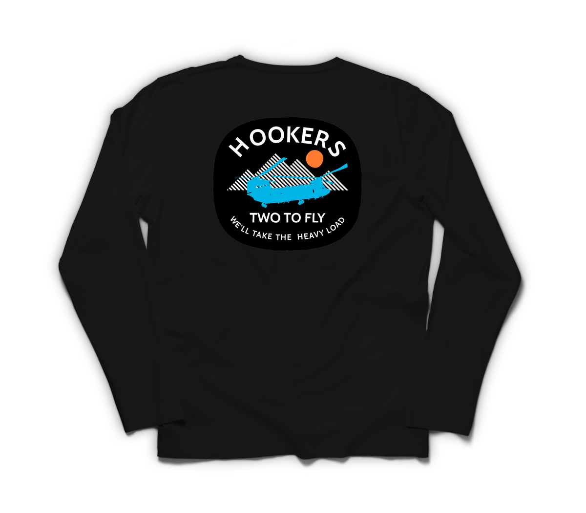 Hookers Long-Sleeve — Black, back