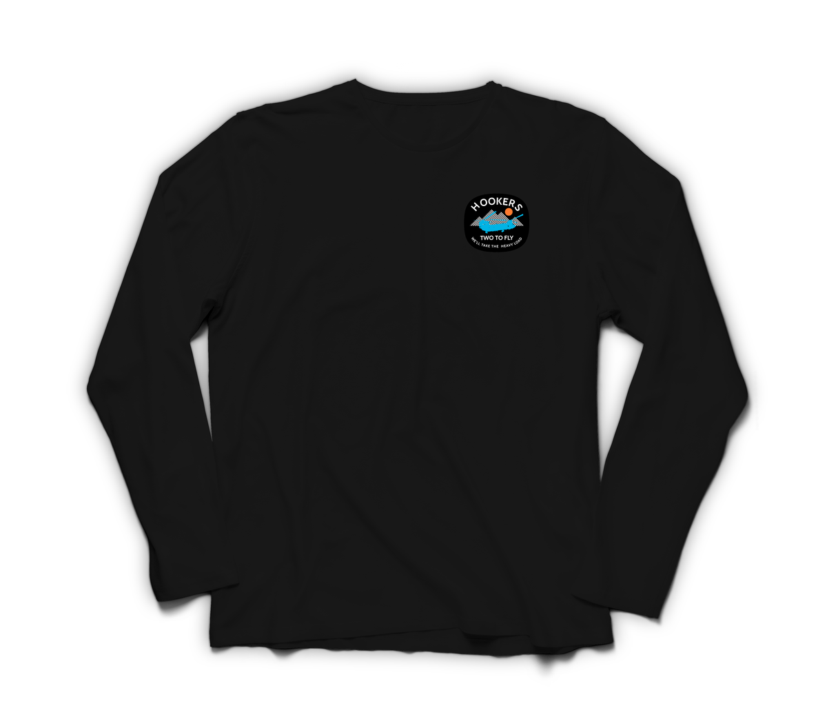 Hookers Long-Sleeve — Black, front