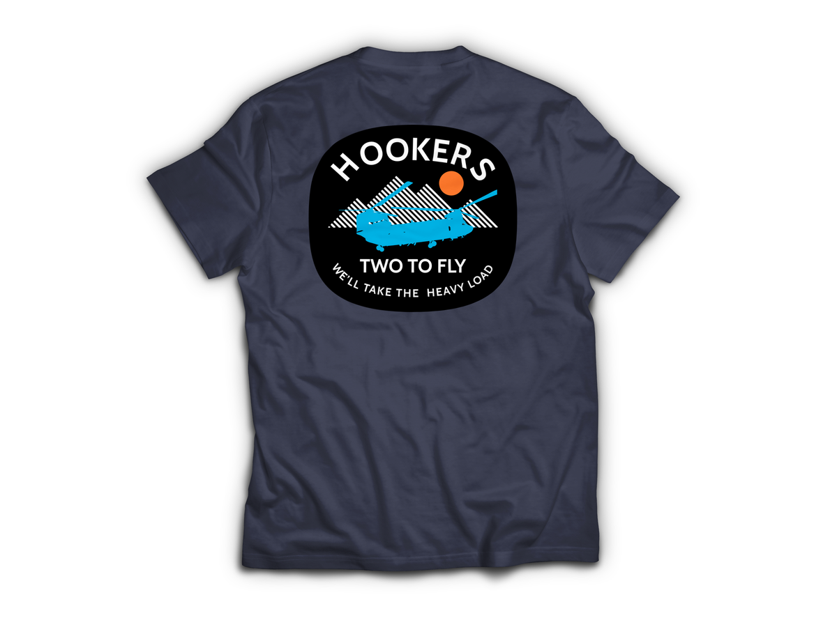 HOOKERS — Navy, back
