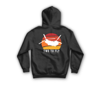 Hookers Sunset Hoodie — Black, back