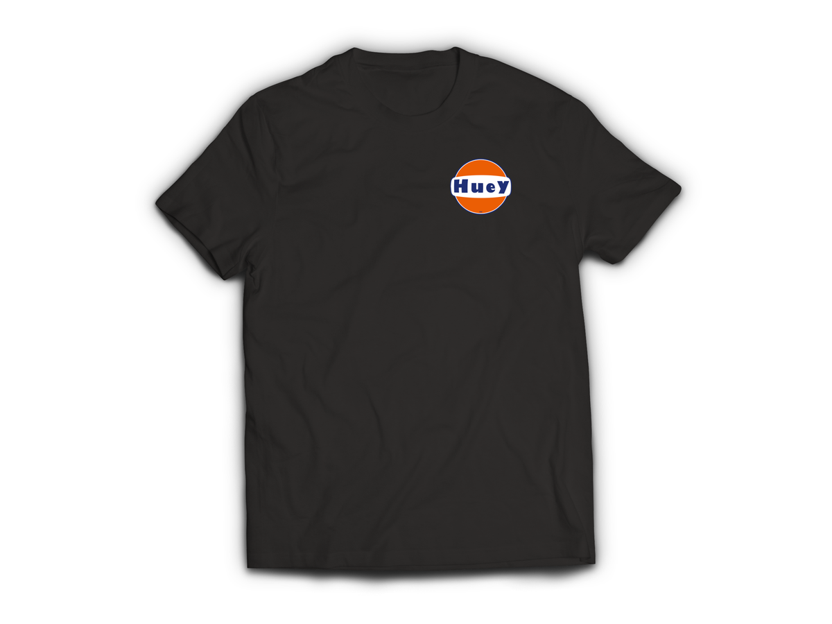 Huey Service T-Shirt — Black, front