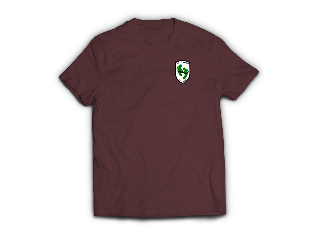 Jolly Green Rescue — Maroon, front