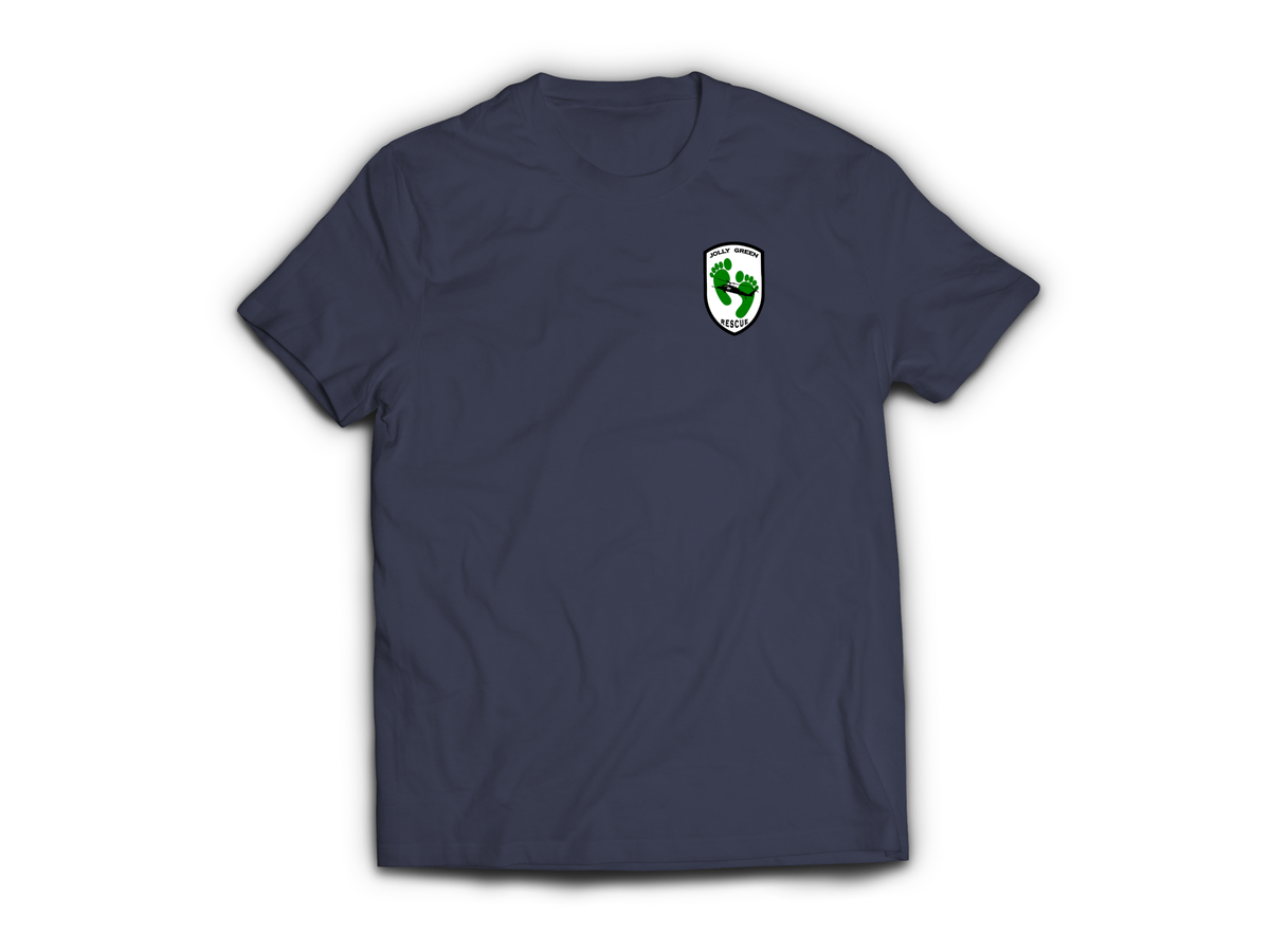 Jolly Green Rescue — Navy, front