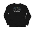 Late Night Hookups Long Sleeve — Black, back