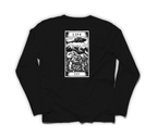 Life Tarot Card Long Sleeve — Black, back