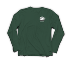 Life Tarot Card Long Sleeve — Forrest Green, front