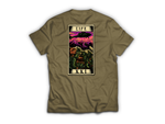 Life Tarot Card T-Shirt — Tan499, back