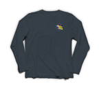 Magic Stallion Long Sleeve — Navy, front