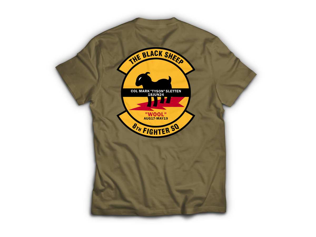 Mark Sletten Memorial T-Shirt — Tan499, back