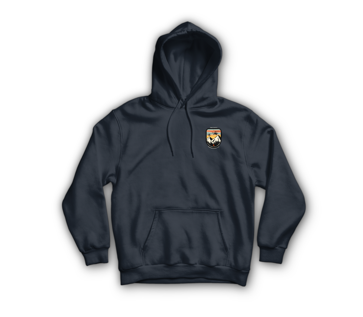 Mi-17 In The Clear Hoodie — Navy, front