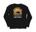 Never Out Long Sleeve — Black, back