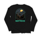Night Moves Long Sleeve — Black, back