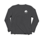 Night Moves Long Sleeve — Dark Heather, front