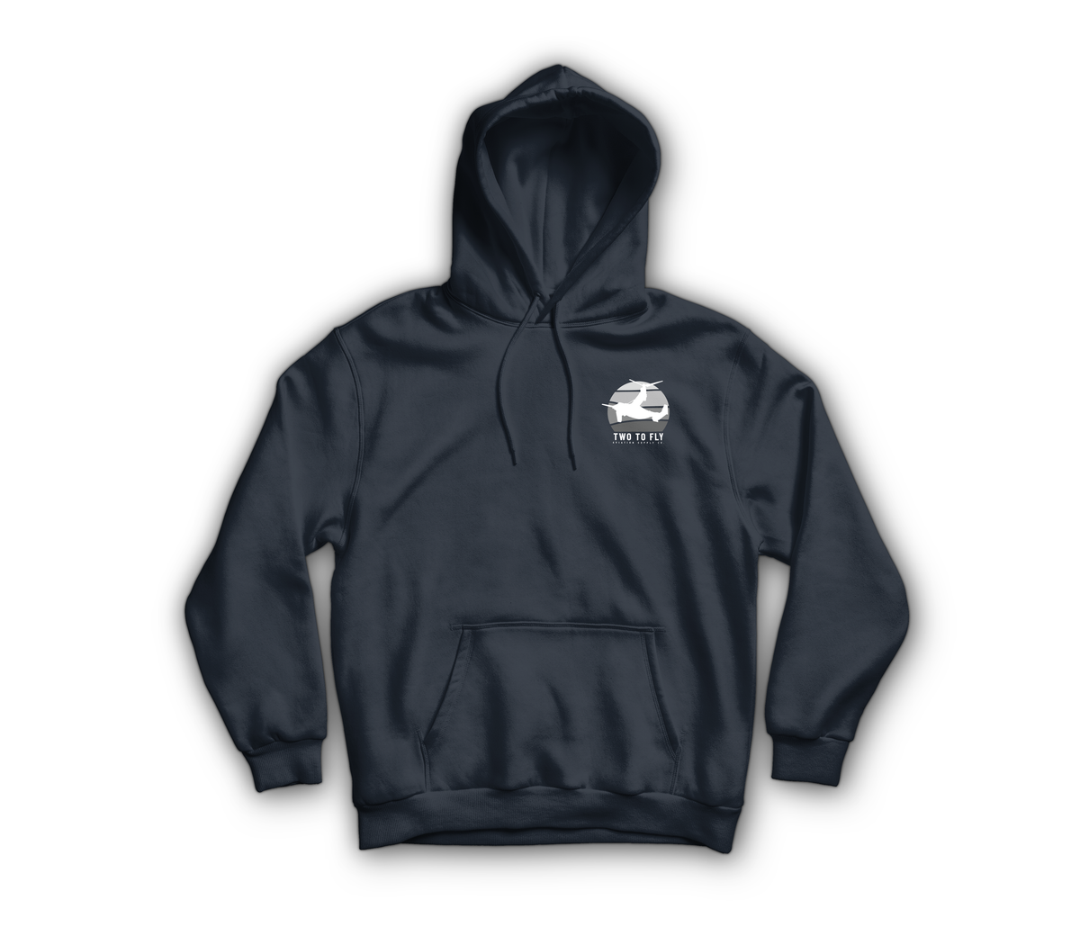 Night Moves Hoodie — Navy, front