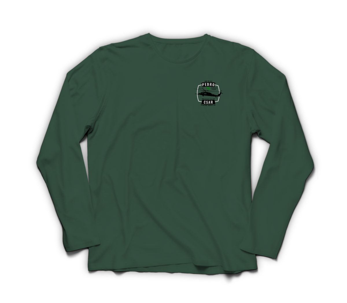 Pedro CSAR Long Sleeve — Forrest Green, front