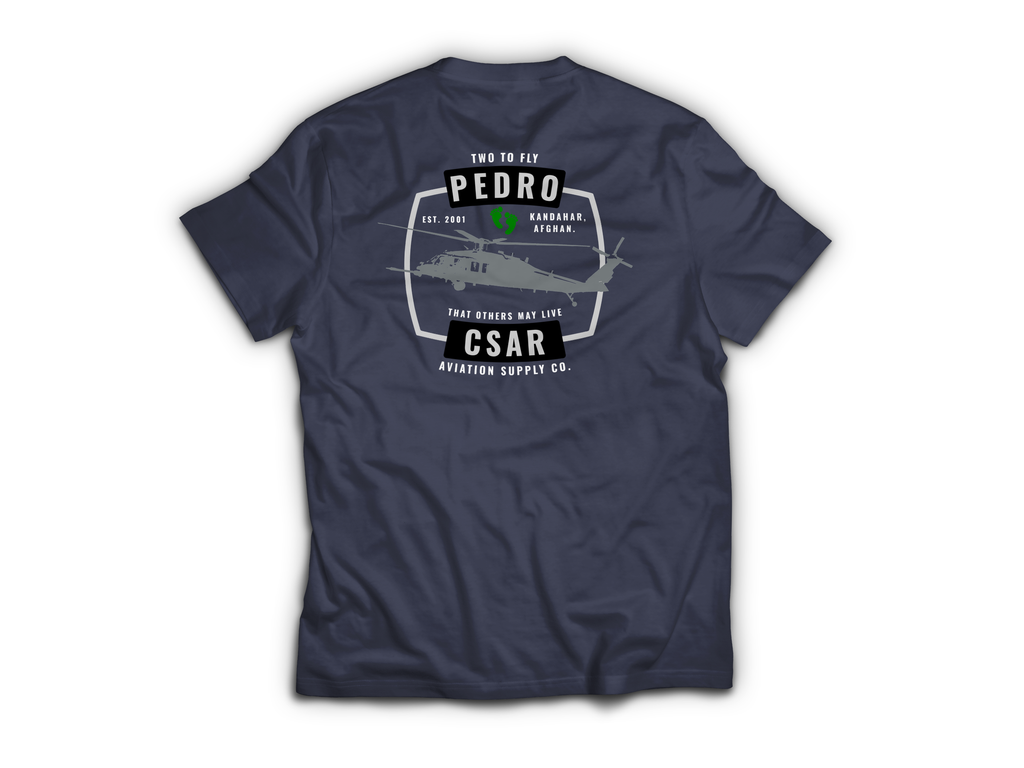 PEDRO CSAR — Navy, back