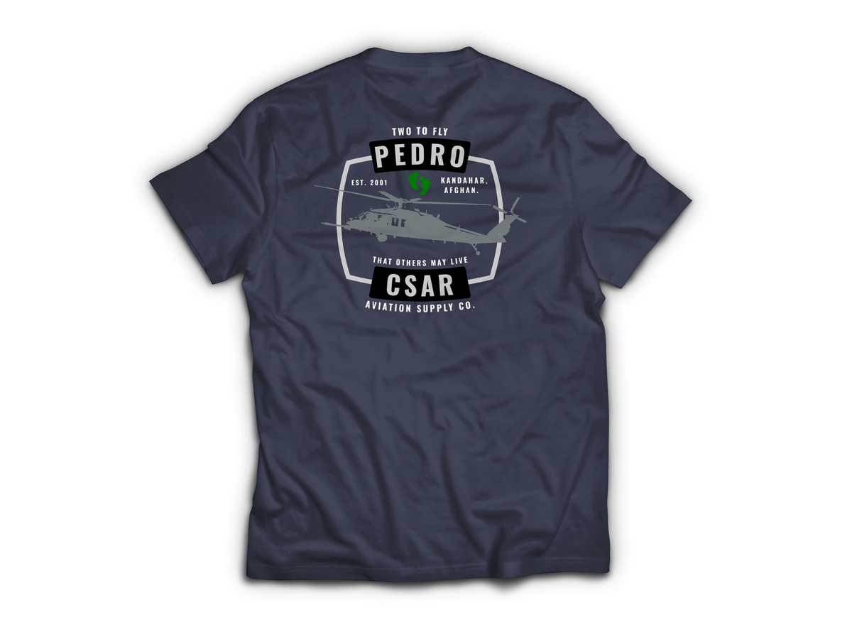 PEDRO CSAR — Navy, back