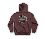 Pedro CSAR Hoodie — Maroon, back
